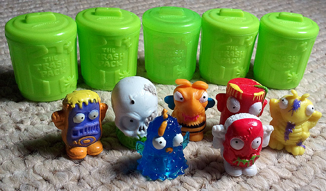 Trash cheap pack toys