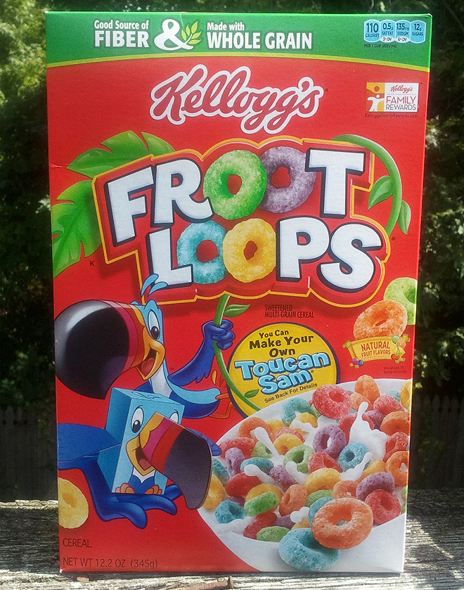 Froot Loops Toucan Sam