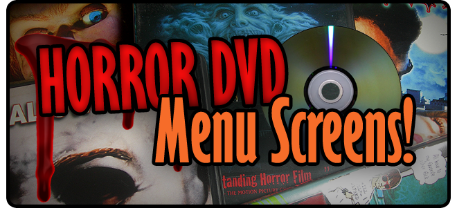 Horror DVD Menu Screens! | Dinosaur Dracula!