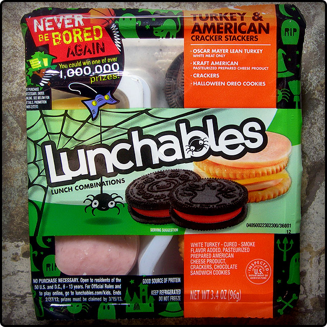 Halloween Lunchables YES! Dinosaur Dracula!