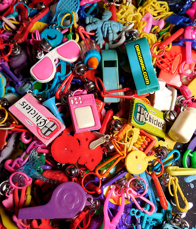 Plastic Charm Necklace from the 80's – Ruth E. Hendricks Photography