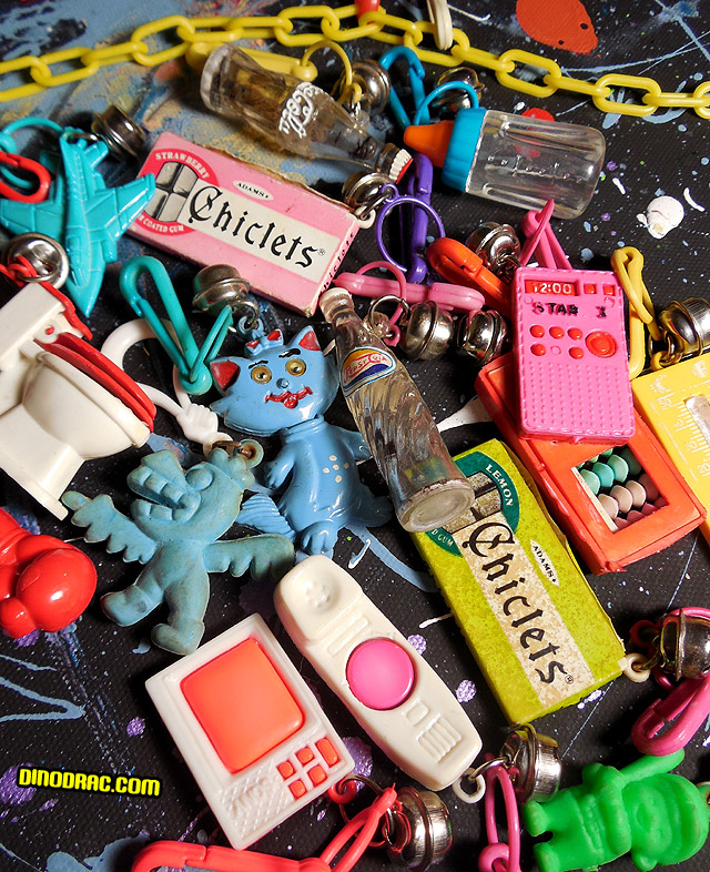 1980s Plastic Charm Bracelets & Necklaces. I LOVED THEMhad a ton. Anyone  else remember these lil beauties…