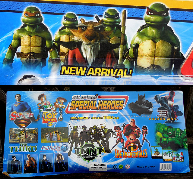 bootleg superhero toys