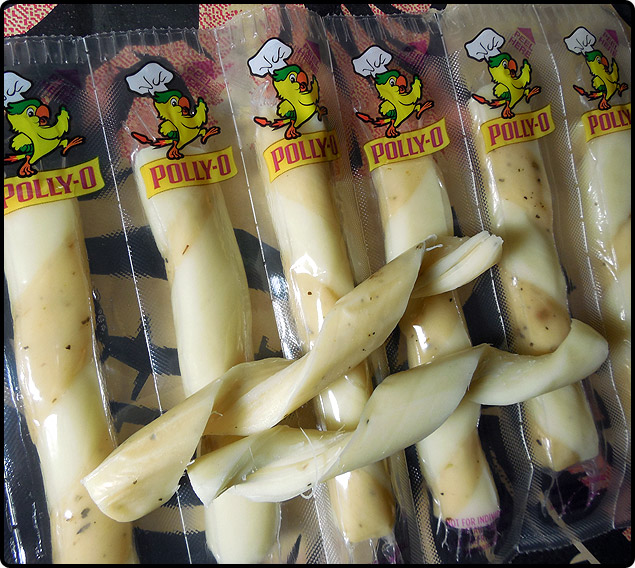 PollyO Pizzeria String Cheese. Dinosaur Dracula!