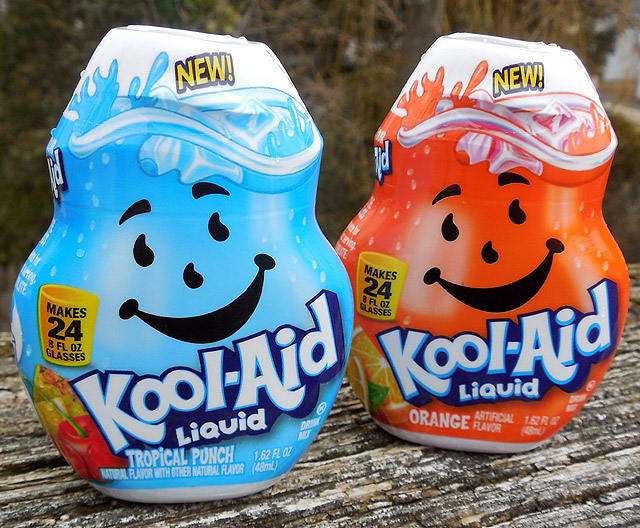 Kool Aid Sugar-Sweetened Tropical Punch Red Powdered Soft Drink