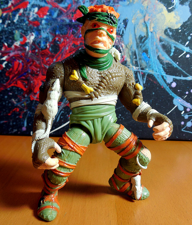 Vintage 1989 Rat King Teenage Mutant Ninja Turtles Action Figure