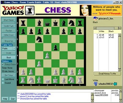 Yahoo Chess 