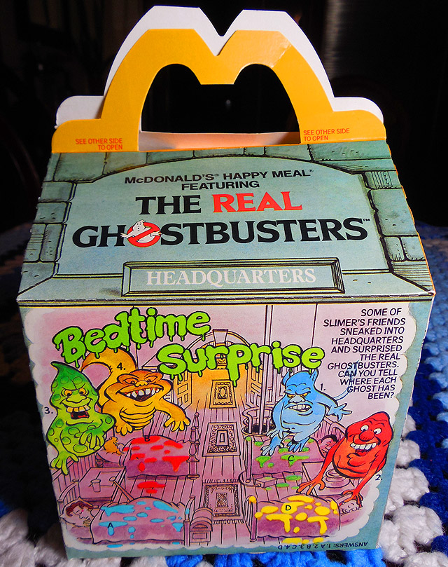 Ghostbusters happy cheap meal toys