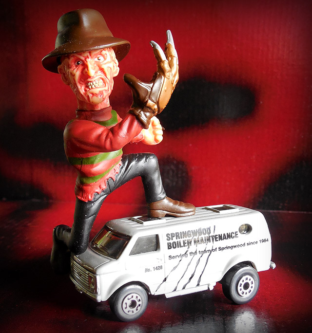 VINTAGE 1989 Freddy Krueger Fright Squirter Nightmare on Elm