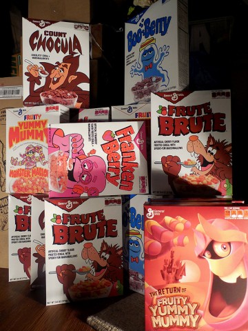 Preserving the Monster Cereals. | Dinosaur Dracula!