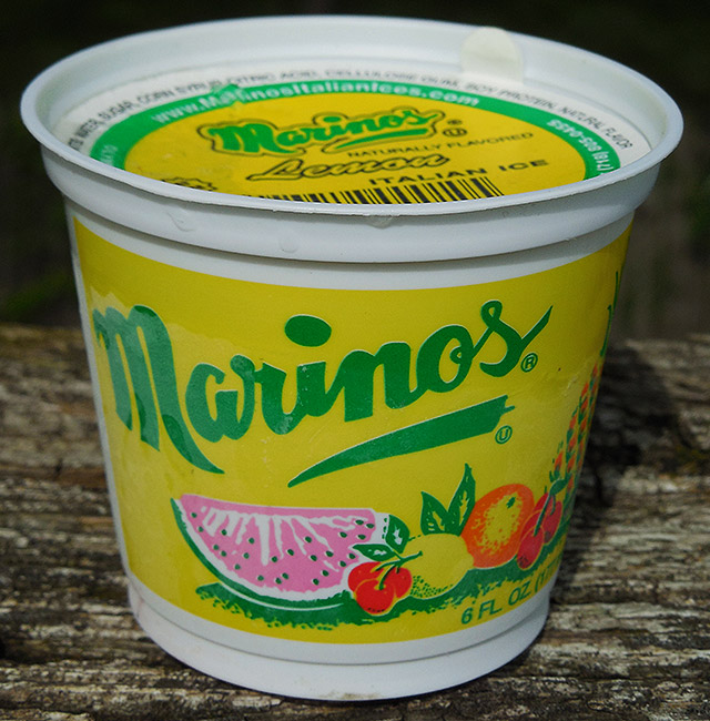 Marino's Italian Ice Cups