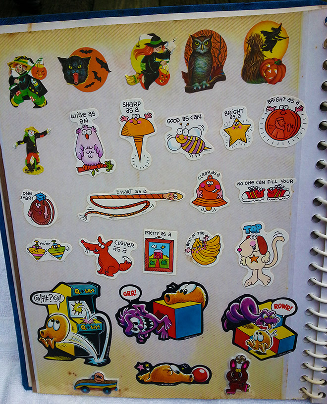 80s Stickerbook - Arts & Crafts