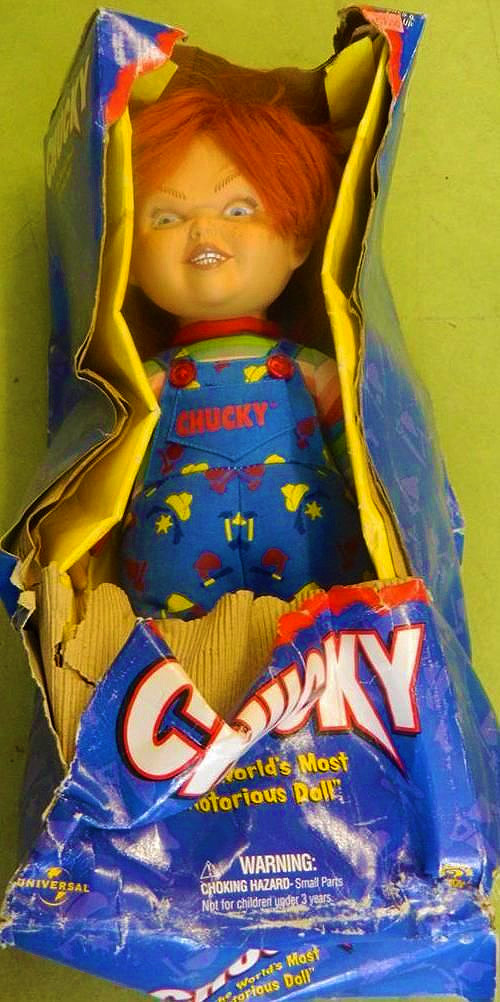 handmade chucky doll