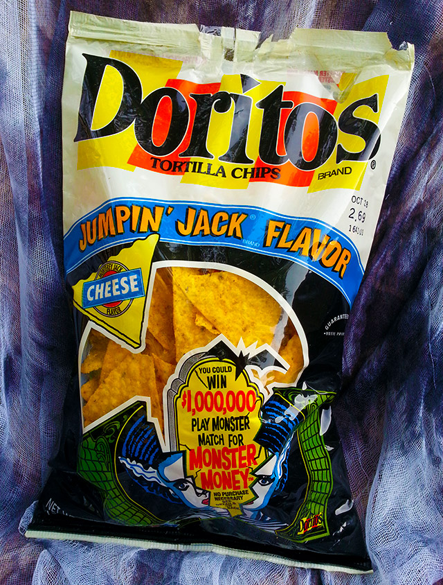 Doritos 1991 Monster Match Sweepstakes Dinosaur Dracula