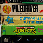 Five old videocassettes. No reason.