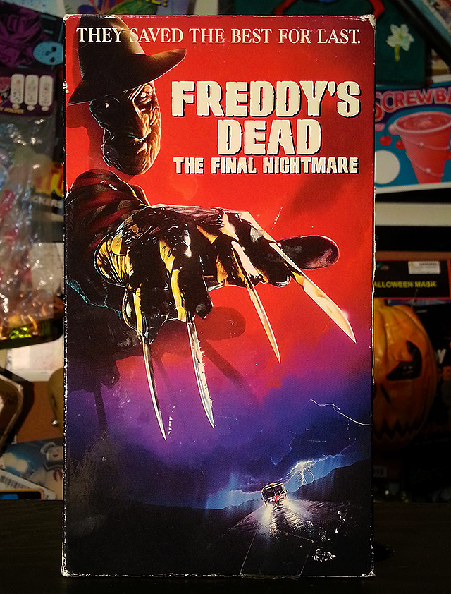 Freddy's Dead Nightmare on Elm Street 5 Dream Child VHS Promo