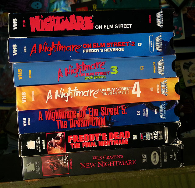 A Nightmare on Elm Street 5 The Dream Child VHS 1989 Movie