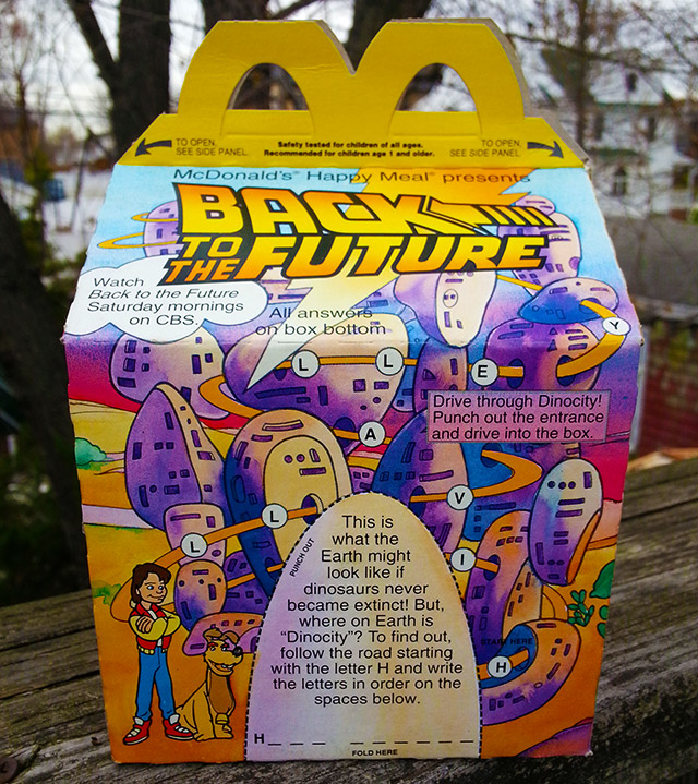 McDonalds Happy Meal Boxes