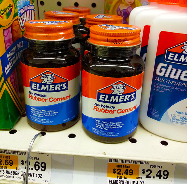 Elmer's® No-Wrinkle Rubber Cement, 4 fl oz - Foods Co.