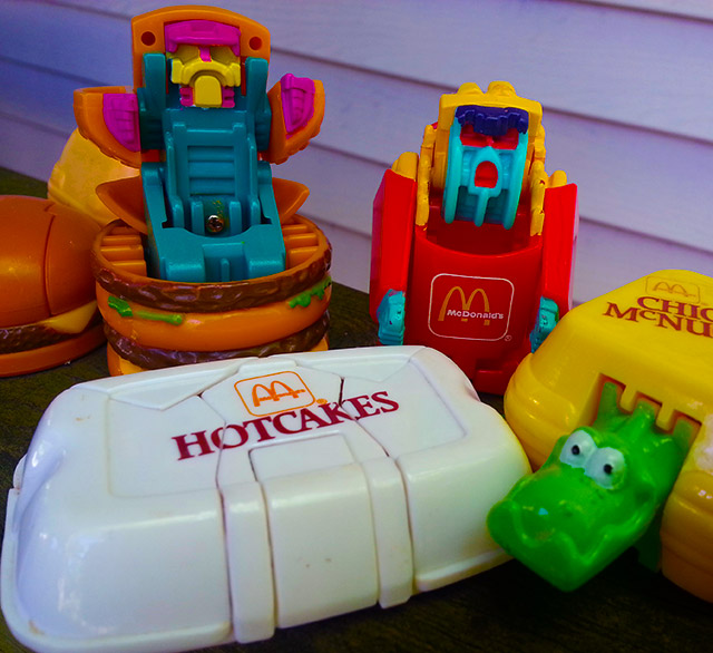 mcdonalds happy meal toy robot