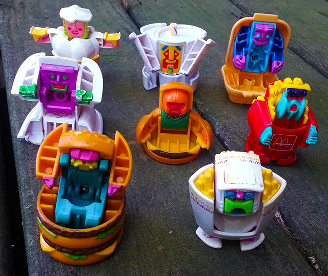 A Look Back At McDonald's Best Happy Meal Toys Ever: Changeables