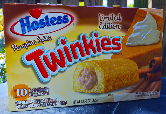 Hostess Twinkies Pumpkin Spice