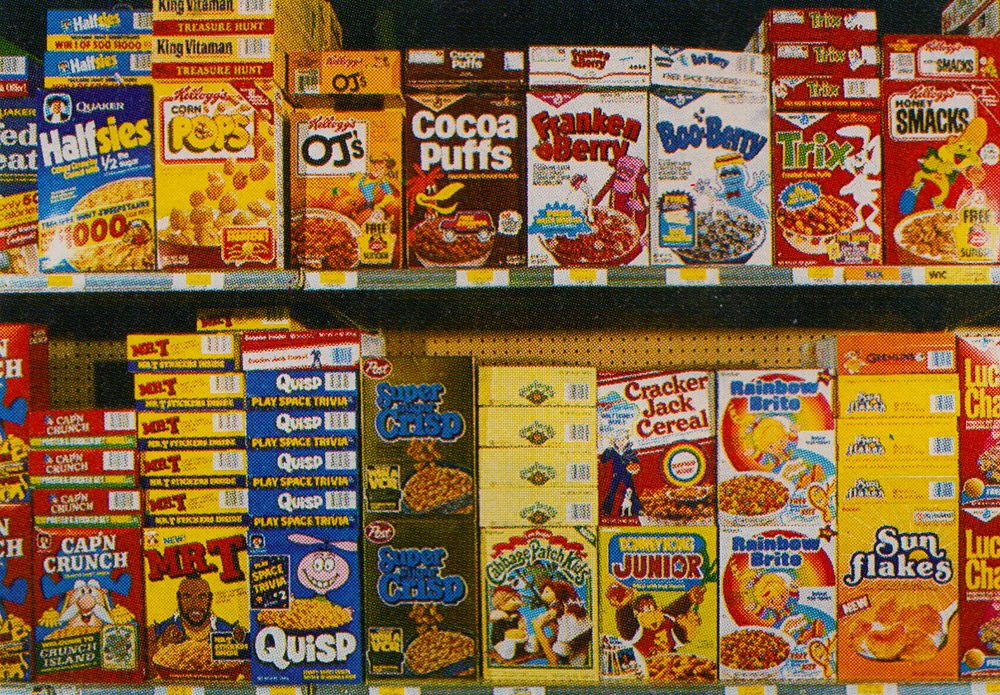 80s Cereal Boxes