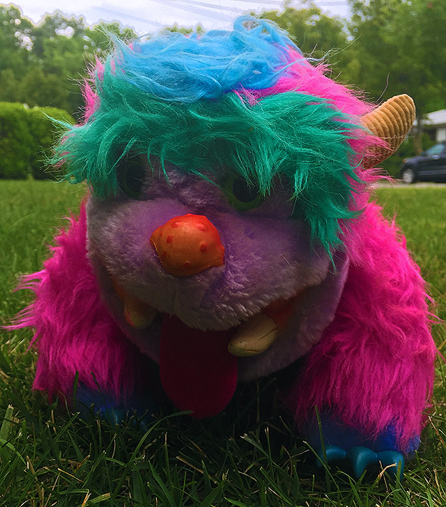 80s monster stuffed animal