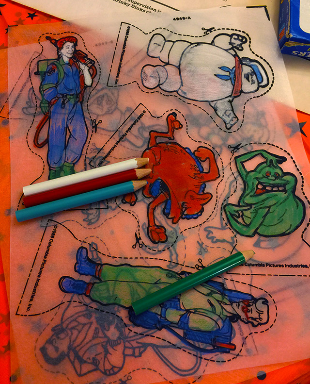 Real Ghostbusters Shrinky Dinks!