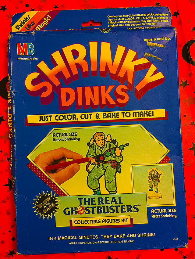 Real Ghostbusters Shrinky Dinks!