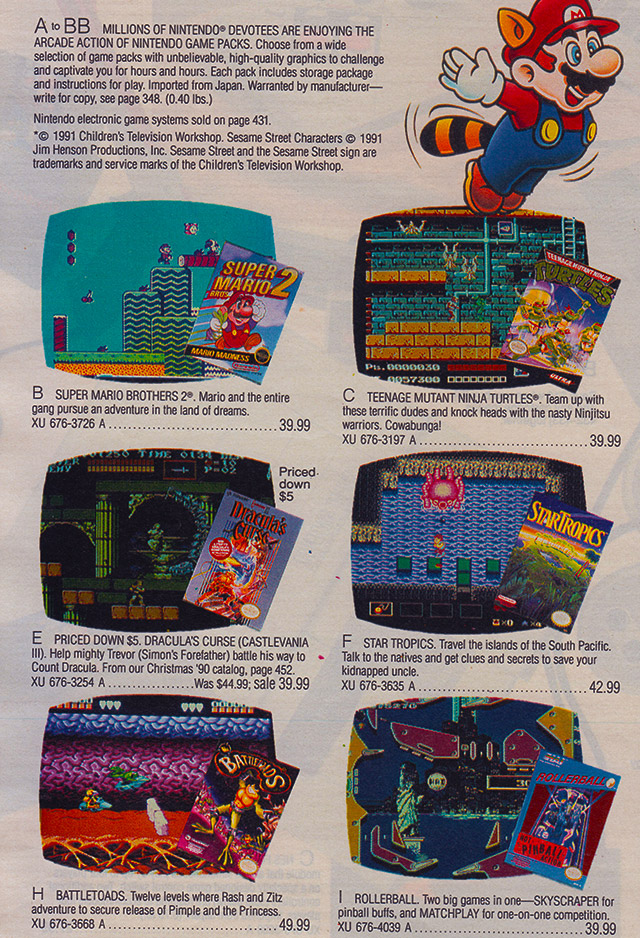 Toys from the '88 JCPenney Xmas Catalog!