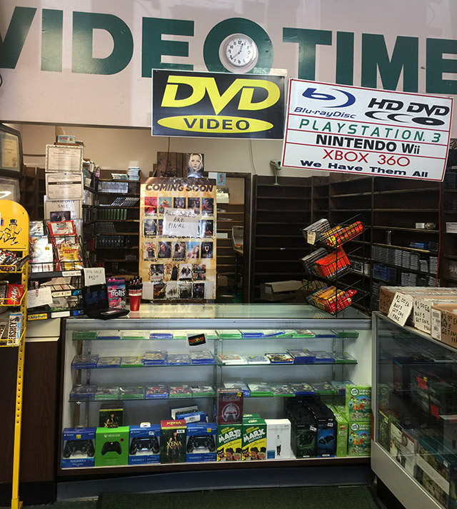 Old Rental Store Turned INTO A Video Game Store? 