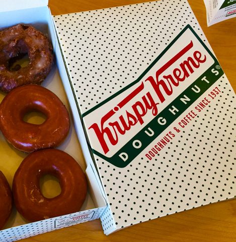 Purple Stuff: Pumpkin Spice Donuts at Krispy Kreme! Dinosaur Dracula!