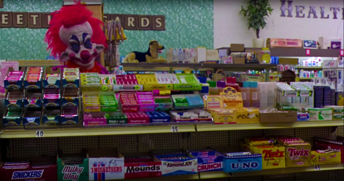 1980s Candy in Killer Klowns! Dinosaur Dracula!