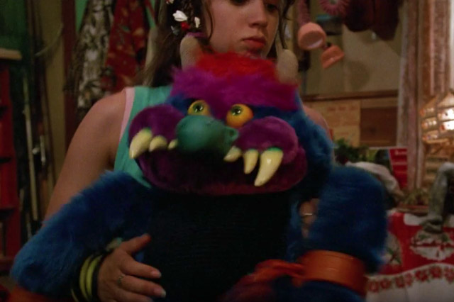 Stuffed monster from the sales 80s