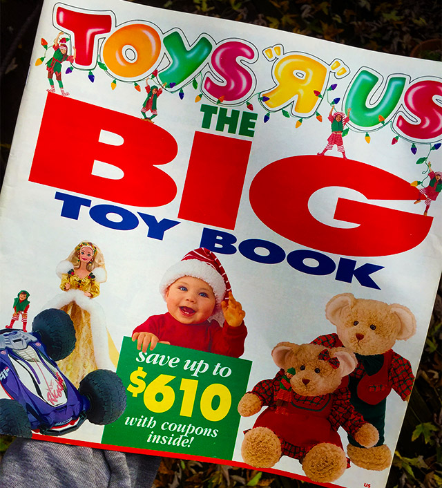 The 1994 Toys R Us Big Toy Book