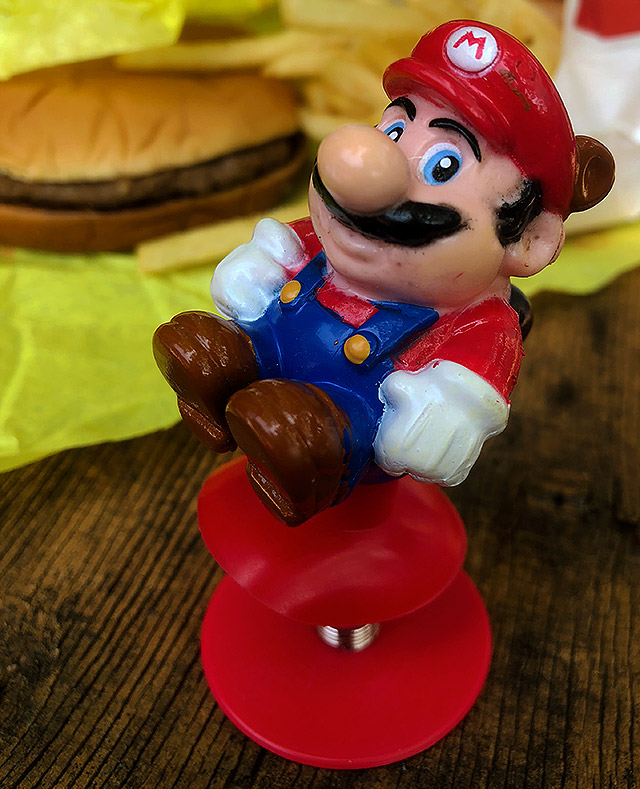 Super mario best sale mcdonalds 2019