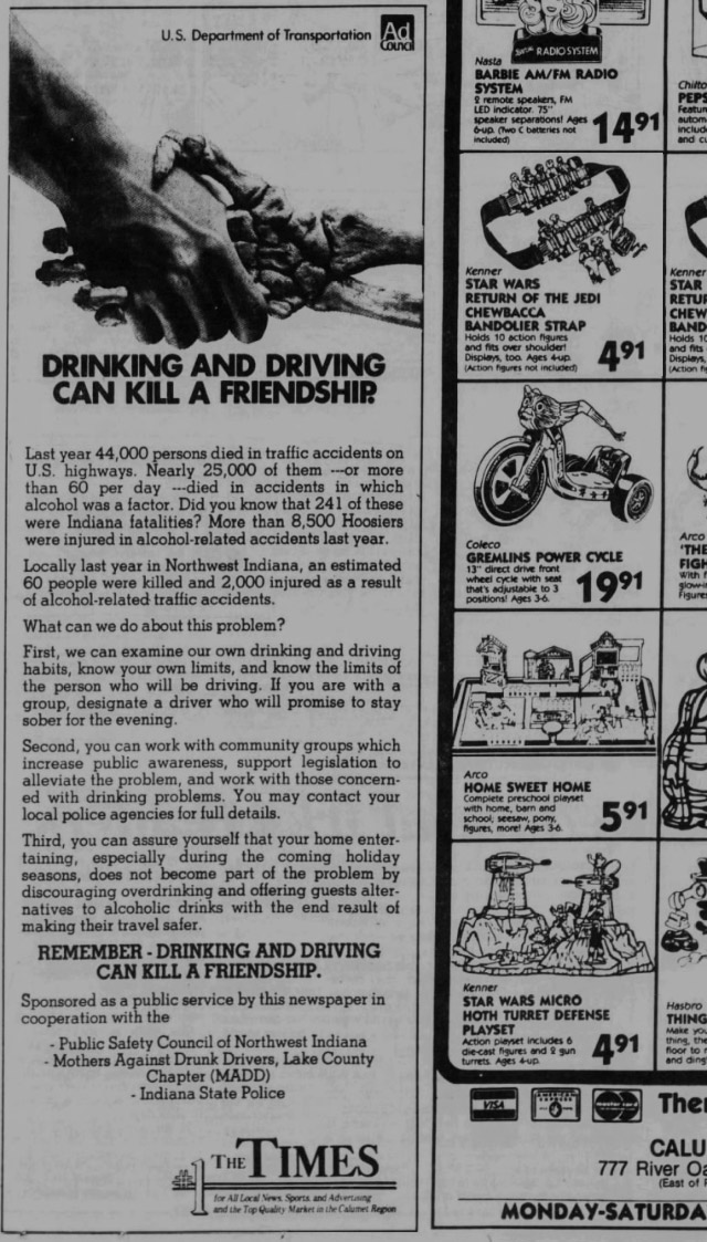 Old Halloween Newspaper Ads, #7!