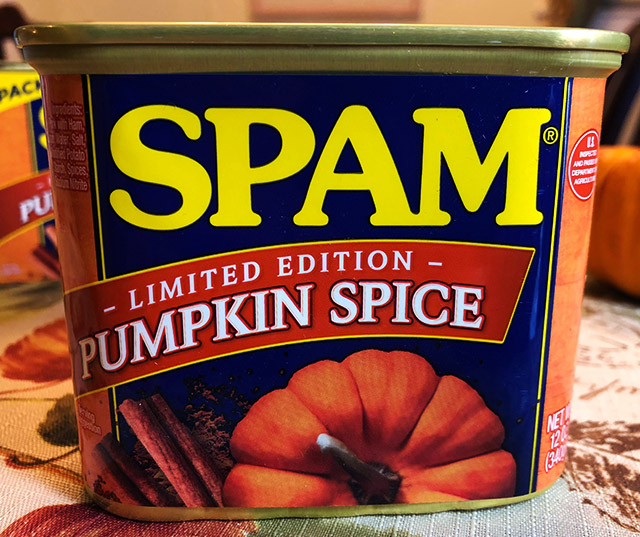 SPAM releasing pumpkin spice flavor this fall