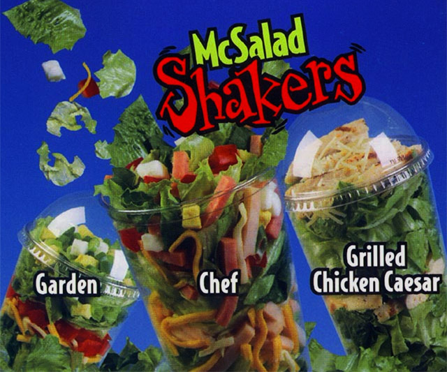 Recreating McDonald's McSalad Shakers.