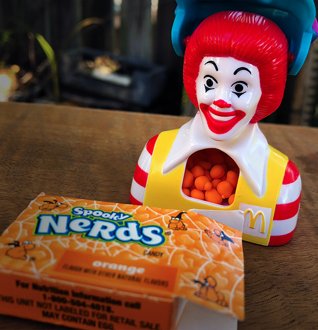 McDonalds Happy Meal Empty Box DC Halloween 2021 