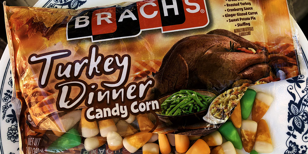 Brach's launches Turkey Dinner candy corn with roasted turkey