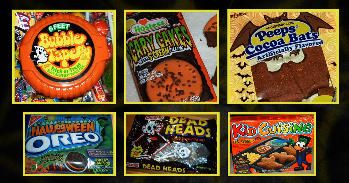 Halloween Junk Food History, Part I: 2003! | Dinosaur Dracula!