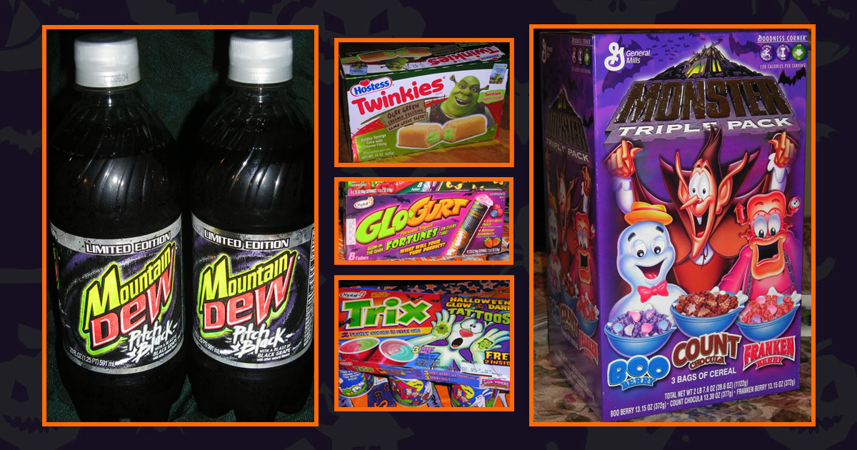 Halloween Junk Food History, Part II: 2004! | Dinosaur Dracula!