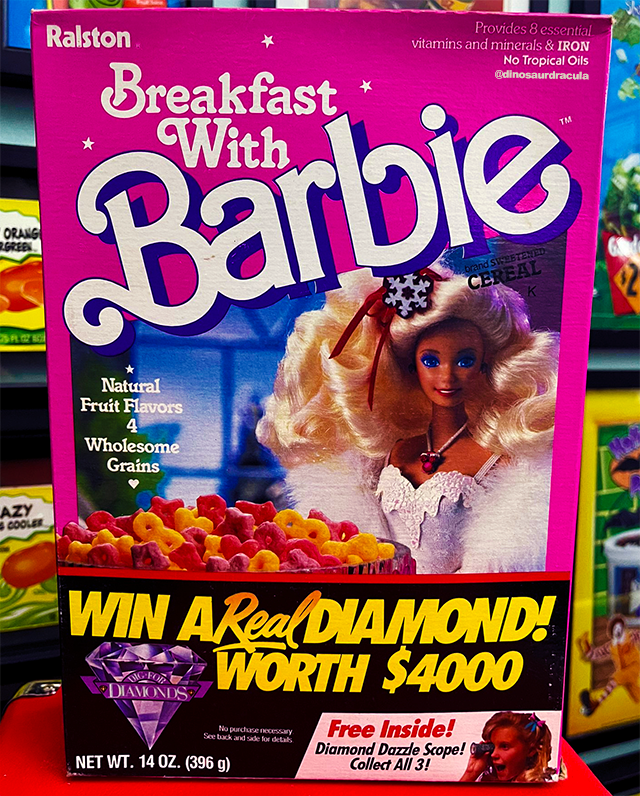 Barbie cereal on sale